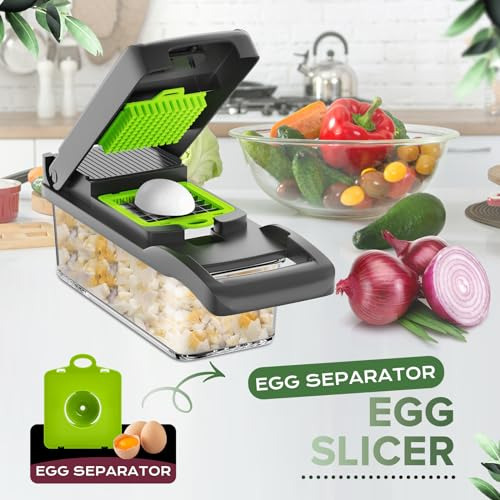 Picadora Multifuncional 14 En 1 Con Pelador Para Verduras,