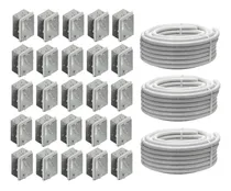 Comprar Kit De Electricidad Domiciliaria Caño Corrugado 3\u002F4 Y Cajas