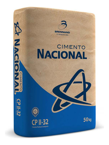 Cimento Cp Ii E-32 50kgs Nacional