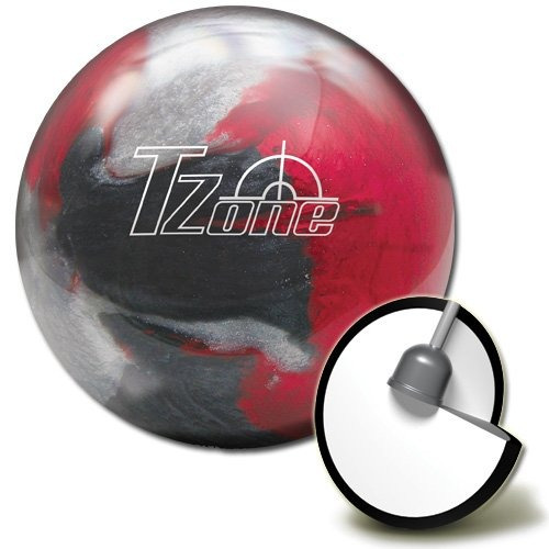 Brunswick Zona T Glow Bowling Ball-scarlet Shadow