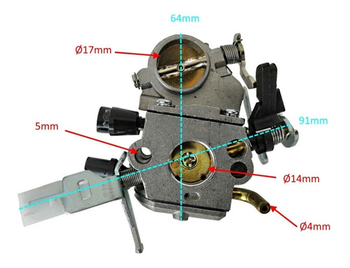 Carburador Stihl Ms171 Ms181 Ms201 Ms211 Motosierrra