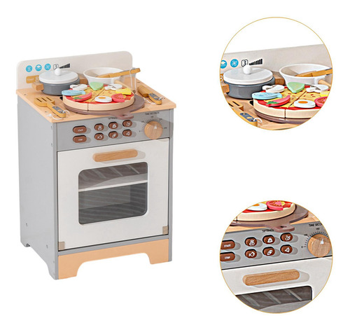 Crianças Forno Brincadeiras Conjunto Forno Doméstico