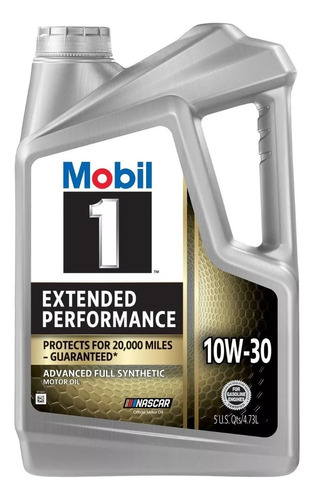 Aceite Sintetico Mobil 1 10w-30 Extended Performance  4.73 L