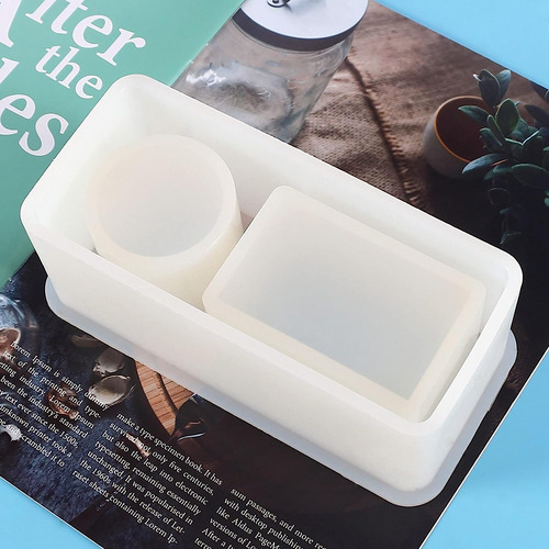 Molde De Caja De Almacenamiento, Diy De Silicona De Moho Con