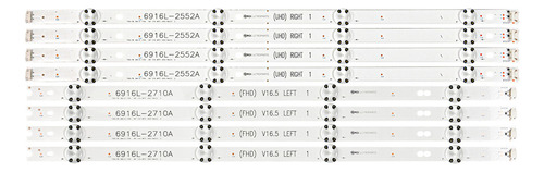 Kit Barras De Led Barramento Tv 49uf6400 49uh6000 49uh6100