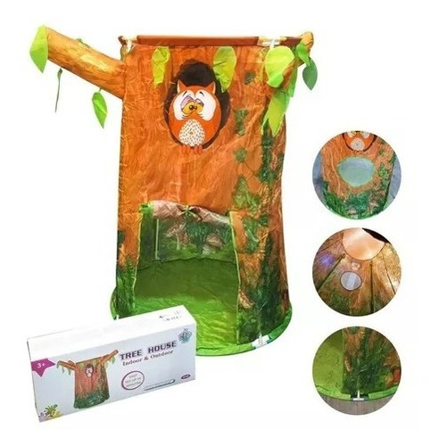 Carpa Árbol Casita Juguetes Infantil 8206