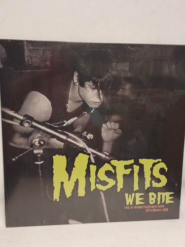 Misfits We Bite Plaza New York 1982 Vinilo Lp Nuevo 