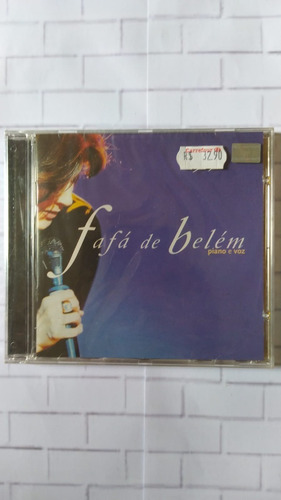 Cd Fafá De Belém - Piano E Voz ( Lacrado)