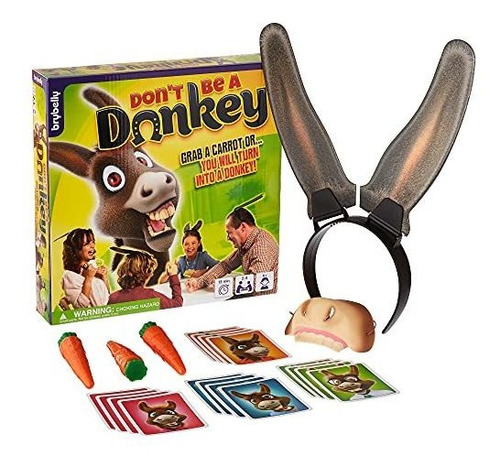 Don't Be A Donkey - Hilarante Juego De Fiesta Para Niños Y