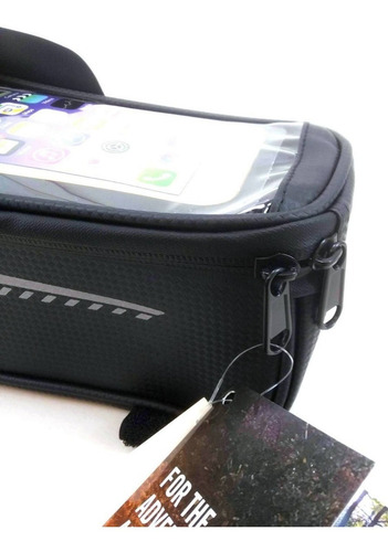 Imagen 7 de 10 de Porta Objetos Y Celular Para Bicicleta Impermeable Discovery
