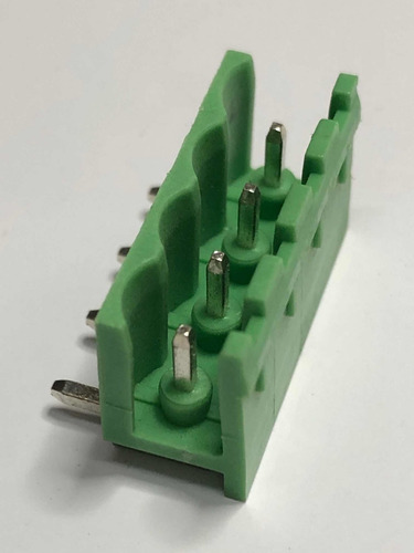 4un Conector Plugin Borne Block 4 Vias Passo 5mm Stlz 111085