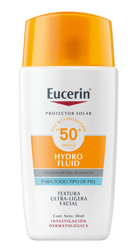 Protector Eucerin Solar 50 Fps Hydro F - mL a $2408