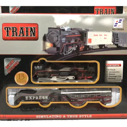 Tren Electrico De Juguete De Carga Train Elige Cuotas sin inter s