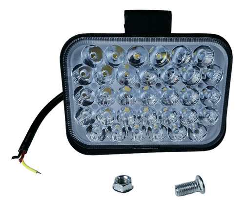 Faro 5 Pulgadas Cuadrado 33 Leds 12v Moto, Carro O Camioneta