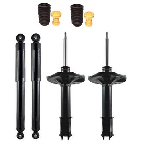 04 Amortecedor + 2 Kit Suspensão Pajero Io Tr4 Sfg