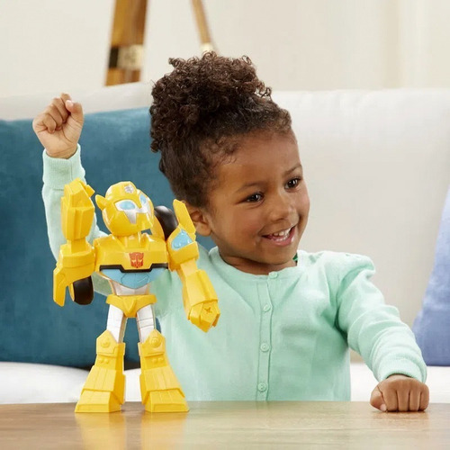 Imagem 3 de 4 de Boneco Articulado Robô Bumblebee Transformers Original