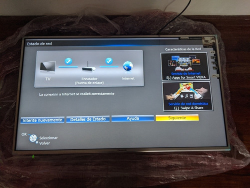 Panasonic Tc-l42et60a Wi-fi Full Hd 3d Smart Led Tv