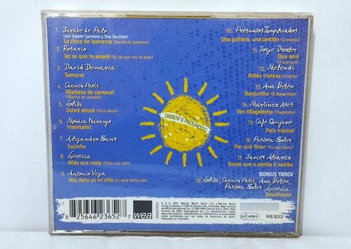 Cd Samba Pa' Ti - Un Tributo A Brasil 2005 Warner Music Perú (Usado)