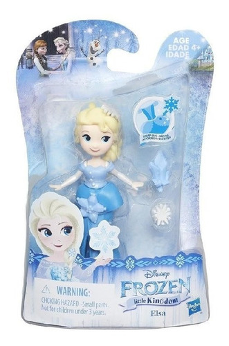 Mini Frozen - Pequeña Muñeca Elsa - Original Hasbro Niñas