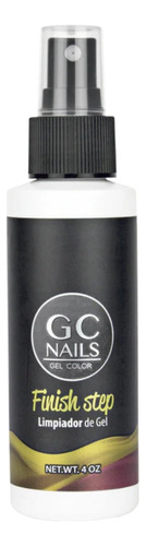 Limpiador De Gel Para Uñas Finish Step Spray 120 Ml Gc Nails