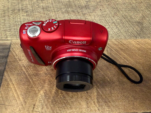 Canon Powershot Sx 150 Is 12x Zoom Óptico 14.1 Megapixels Rojo