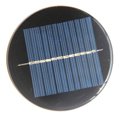 Panel Solar Circular Celda Solar 6v 0,6w 90mm Arduino