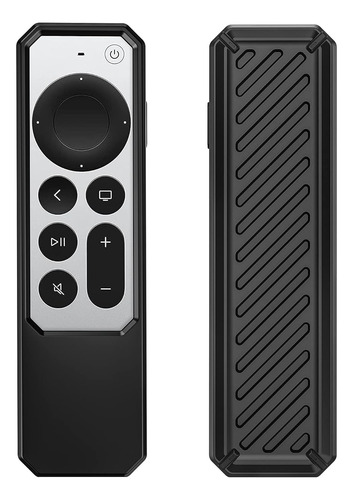 Funda De Silicona Para Apple Tv Siri Remote 2021 Negro