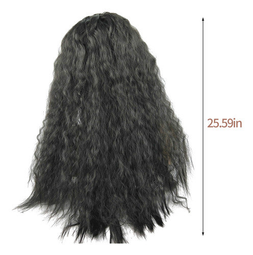 Peluca De Pelo Largo Y Rizado De La Marca Y Fashionable Con