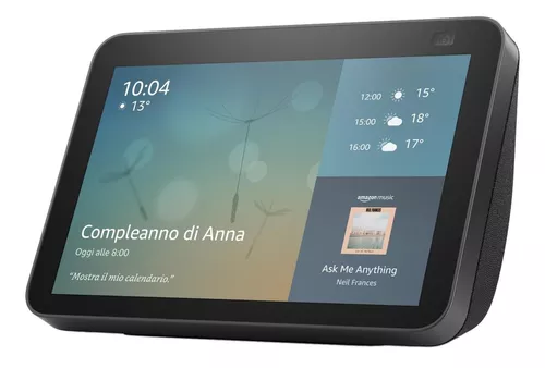 Echo Show 8 (2da generación, edición 2021) - Pantalla inteligente HD con  Alexa y cámara de 13 MP - Blanco : : Electrónicos