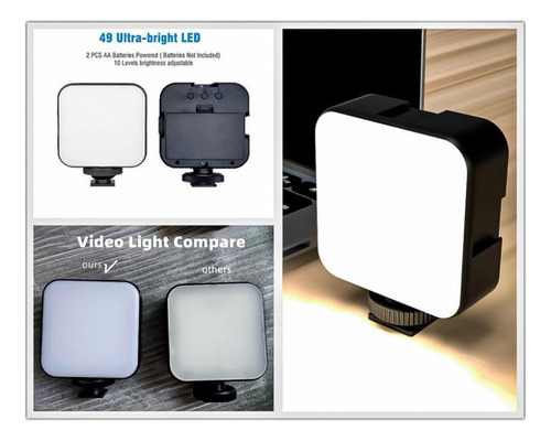 Trípode Set Para Video Making Portátil Ay-49g