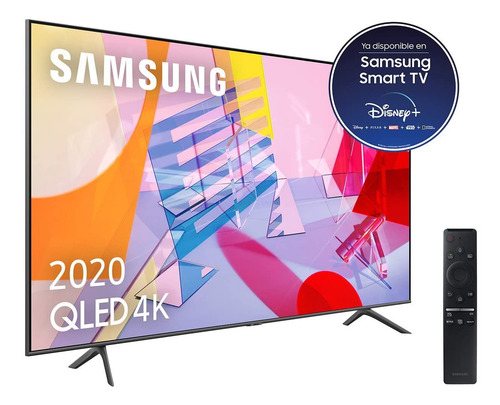 Imagen 2 de 5 de Tv 55 Samsung 4k Qled Smart Tv Qn55q60 Oferta Exhibicion