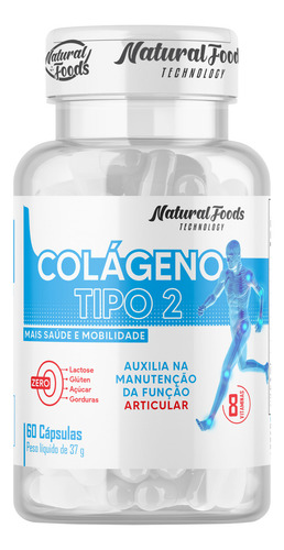 Colageno Tipo 2 + Vitaminas Joelho E Articulação 60 Caps