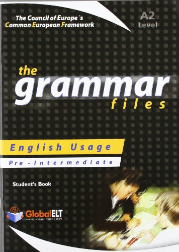 Libro English Usage Grammar Files. Pre-intermediate A2 De Bl