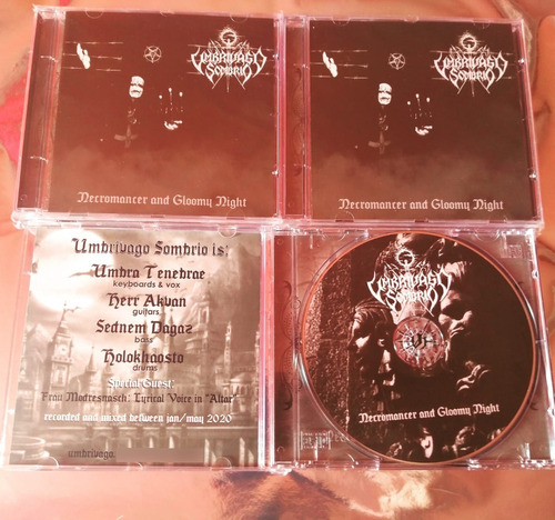 Cd Umbrivago Sombrio - Necromancer And Glomming Night