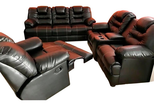 Sala Hermes 3 2 1 Con Sillon Reclinable