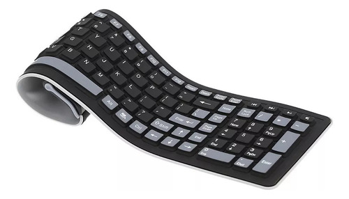 X Teclado De Computadora Inalámbrico Teclado Flexible
