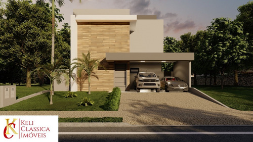 Imagem 2 de 10 de Casa Disponível Para Venda: Possui Três Suites Superiores, Sala Ampla Com Dois Ambientes, Lavabo, Cozinha Integrada Com Sala De Jantar, Área Gourmet. - Ca00304 - 70547878