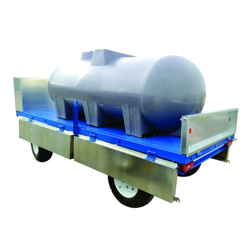 Acoplado Tanque Cisterna De Plástico 3400l Rala Para Agua