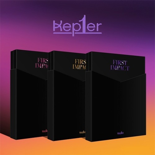 Kep1er Album Oficial First Impact Versión Connect (amarillo)