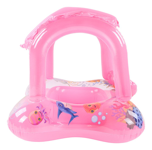 Bote Flotante Para Bebés, Parasol, Piscina, Natación, Juguet