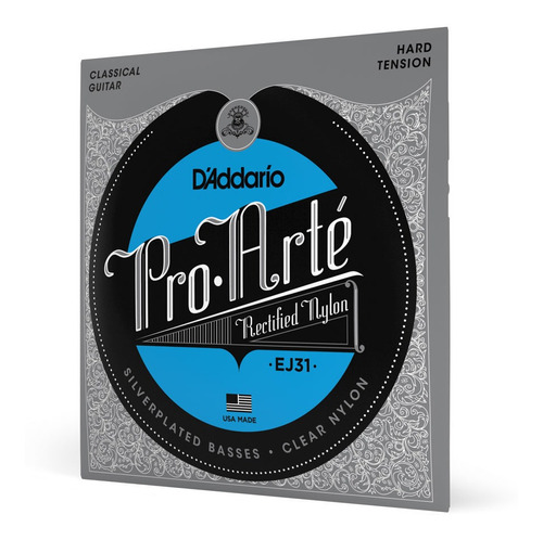 Encordoamento Violão Nylon D'addario Pro-arté Rectified Ej31