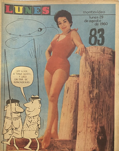 Lunes Nº 83 Revista Humor Uruguayo Agosto 1960, Ej2