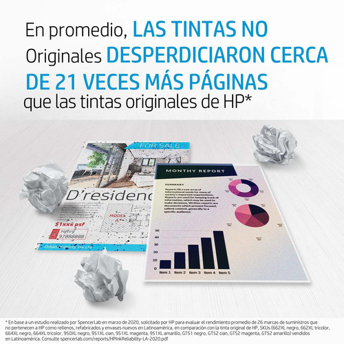 Cartucho Hp 664 Original Negro Hp Tienda Oficial Hp