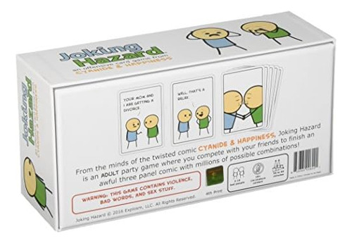 Joking Hazard De Cyanide &: Un Divertido Juego De Creación D
