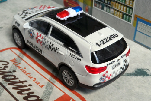 Miniatura Kia Sorento Polícia Militar Pm Sp - Atual