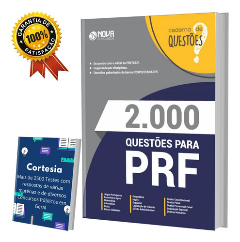 Apostila Caderno De Questões Prf Polícia Rodoviária Federal