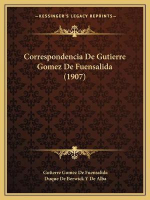 Libro Correspondencia De Gutierre Gomez De Fuensalida (19...