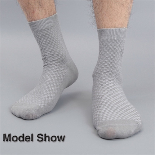 . 10 Pares De Calcetines De Fibra De BambĂș Para Hombre, In