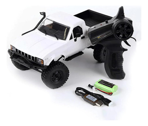 Camión Rc Wpl C24-1 4x4 Escala 1/16 Todo Terreno Rtr Color