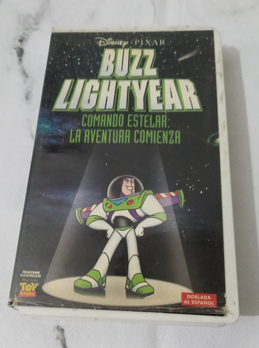 Vhs Orig Buzz Lightyear Comando Estelar:la Aventura Comienza